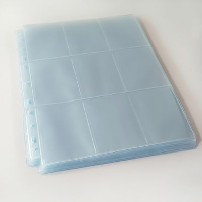 टीसीजी क्लियर पॉकेट पेज 9पीपी 002 सीपीपी 9 पॉकेट ट्रेडिंग कार्ड पेज