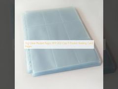 टीसीजी क्लियर पॉकेट पेज 9PP 002 सीपीपी 9 पॉकेट ट्रेडिंग कार्ड पेज