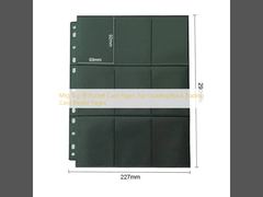 एमटीजी टीसीजी 18 पॉकेट कार्ड पेज टॉप लोडिंग ब्लैक ट्रेडिंग कार्ड बाइंडर पेज